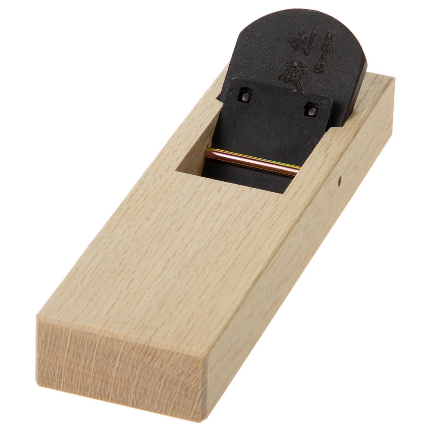 KAKURI Japanese Hand Plane Kanna Oak Base Carbon Steel Blade 1.7in Width