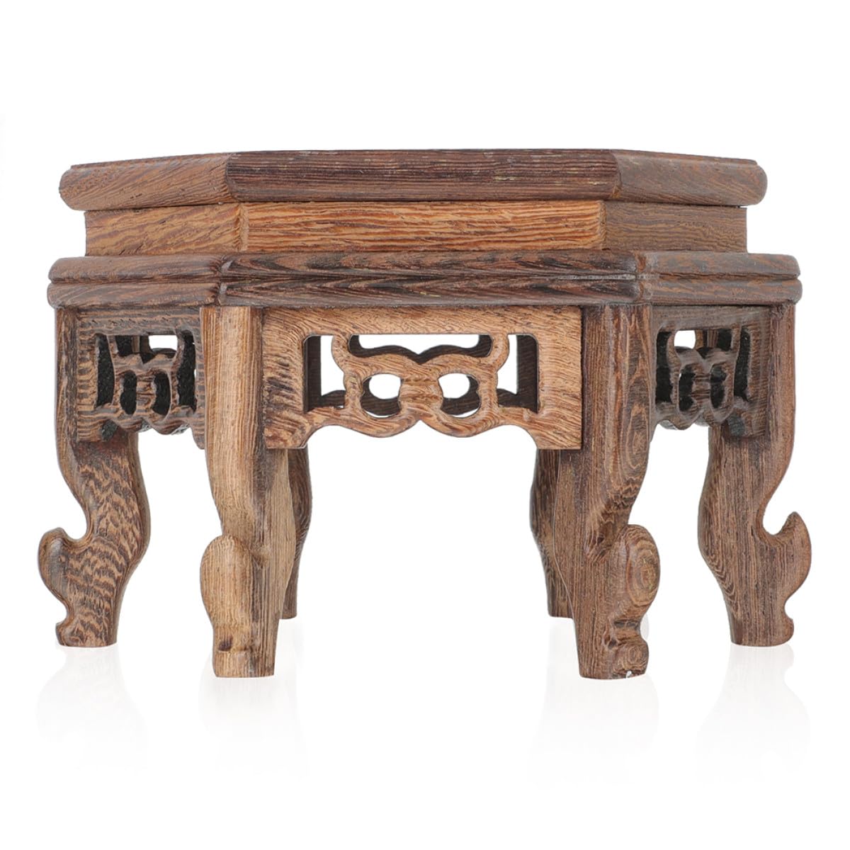 Support en bois stable pour pot de fleurs intérieur et table de salon