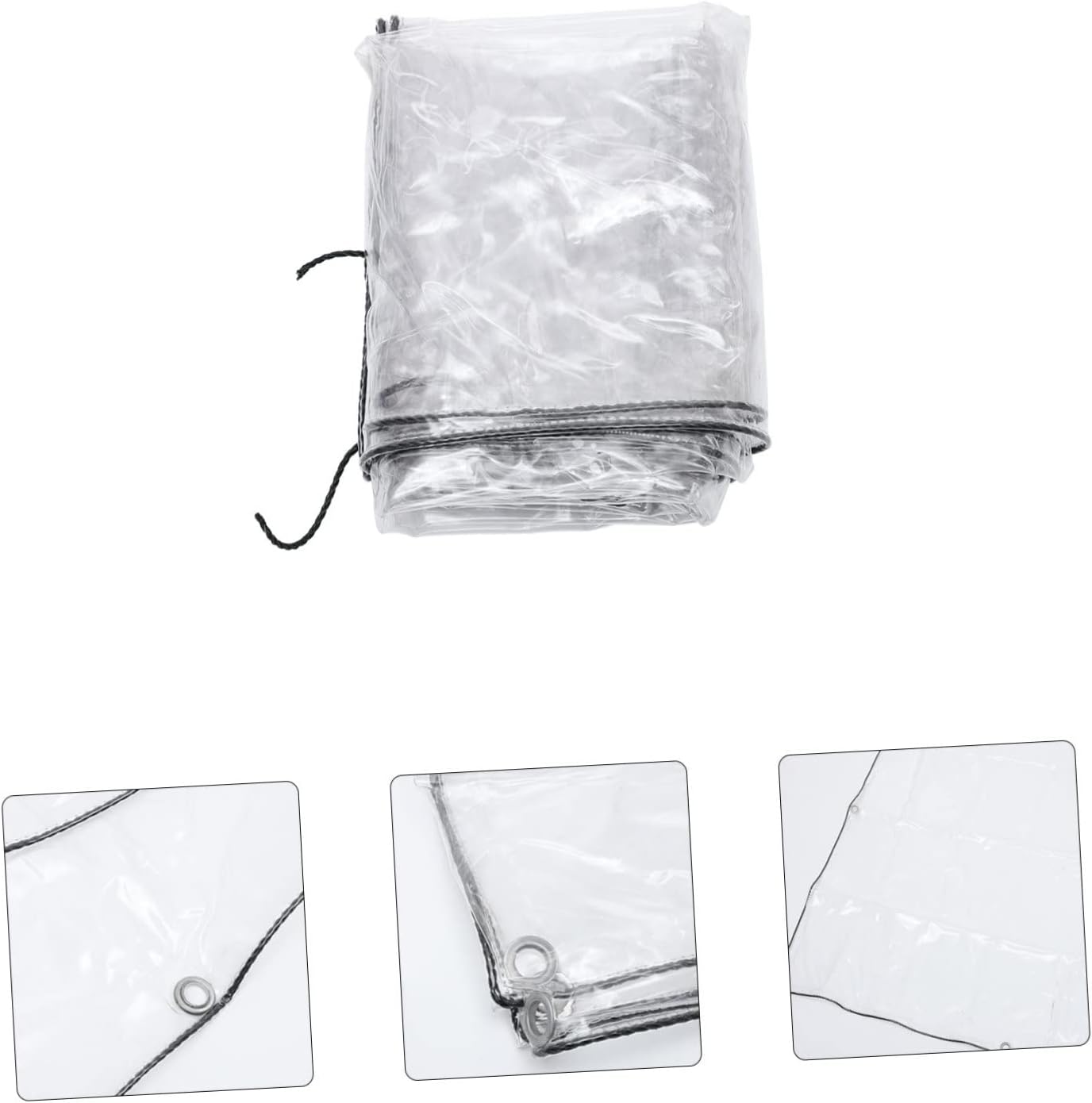Homoyoyo PVC Protective Tarp Thicken Cover for Pool Heavy Duty Tarps for Outdoor Pool Ground Tarpaulin