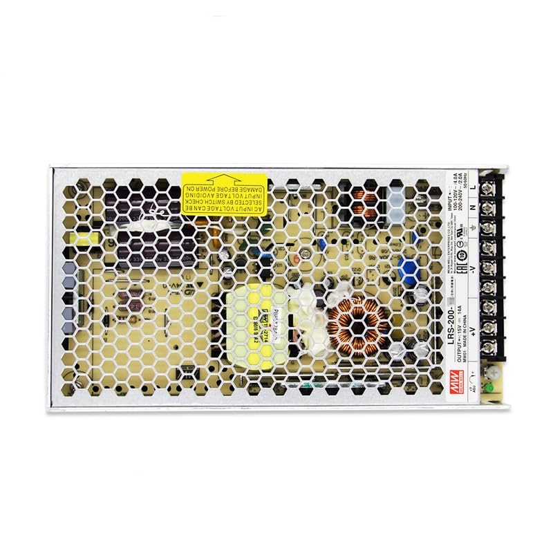 Alimentation à découpage Mean Well LRS 200W Convertisseur de Puissance Transformateur LRS-200-24 6,5A