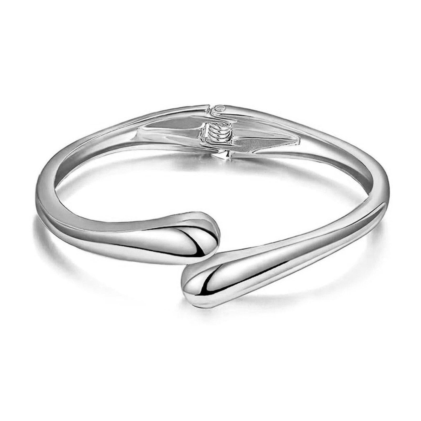 Gold Bangle Bracelets for Women Teens Trendy Chunky Adjustable Twist Cuff Bracelet Jewelry Gifts