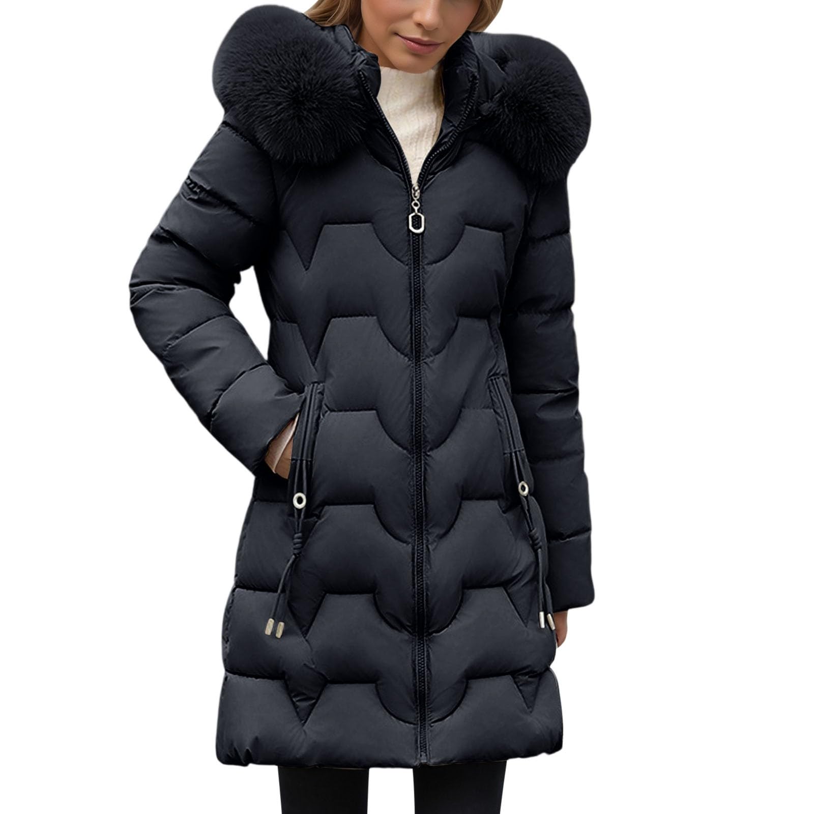 Abrigos De Invierno Para Mujer Chaqueta Mujer Invierno Anorak Abrigos Largos Parkas Chaqueta Gabardina Chaquetones Chubasquero Impermeable De Plumiferos Parka Impermeable Parka Polar Cortavientos