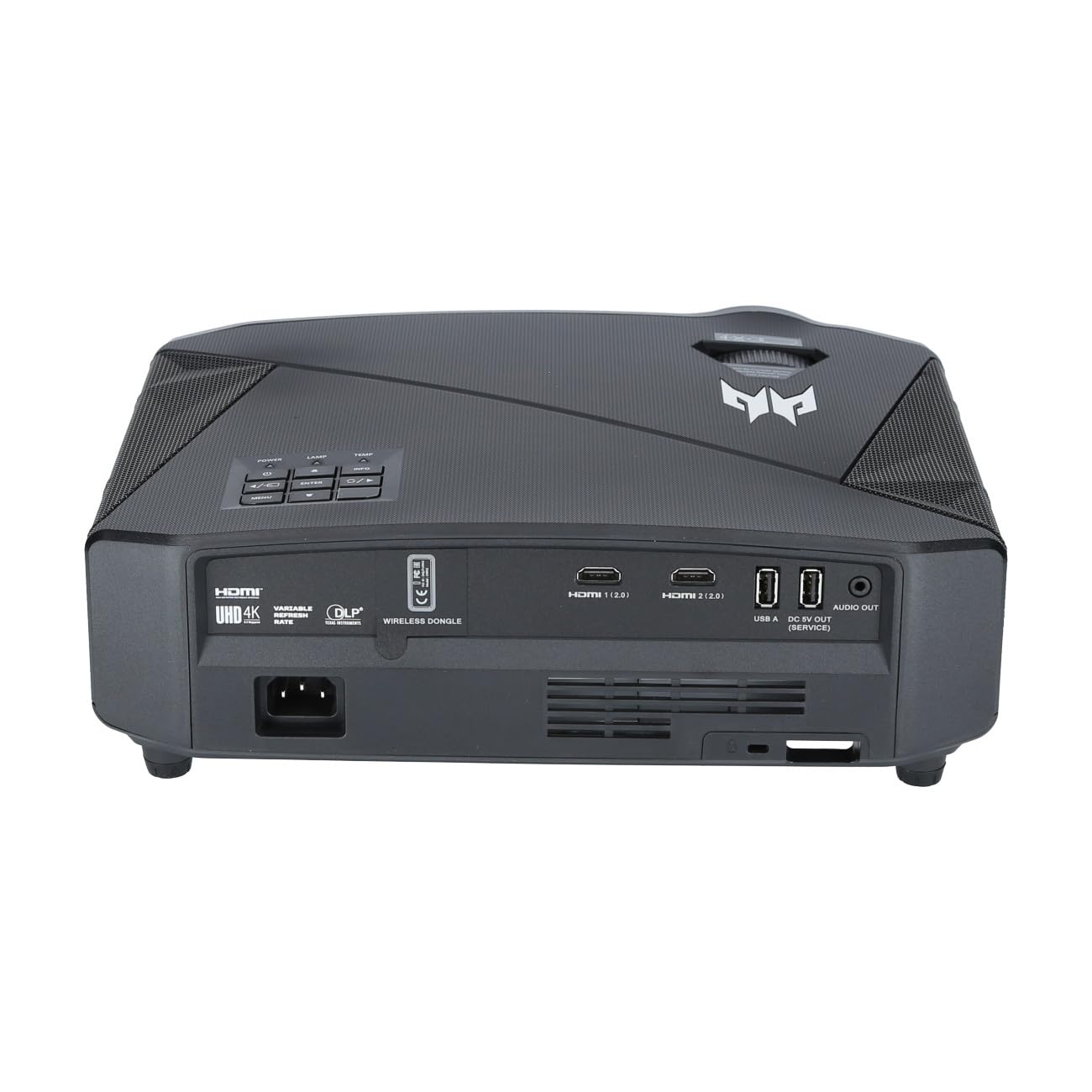 ACER PREDATOR GD711 PROYECTOR 1450 LÃšMENES ANSI DLP 2160P (3840X2160) 3D NEGRO