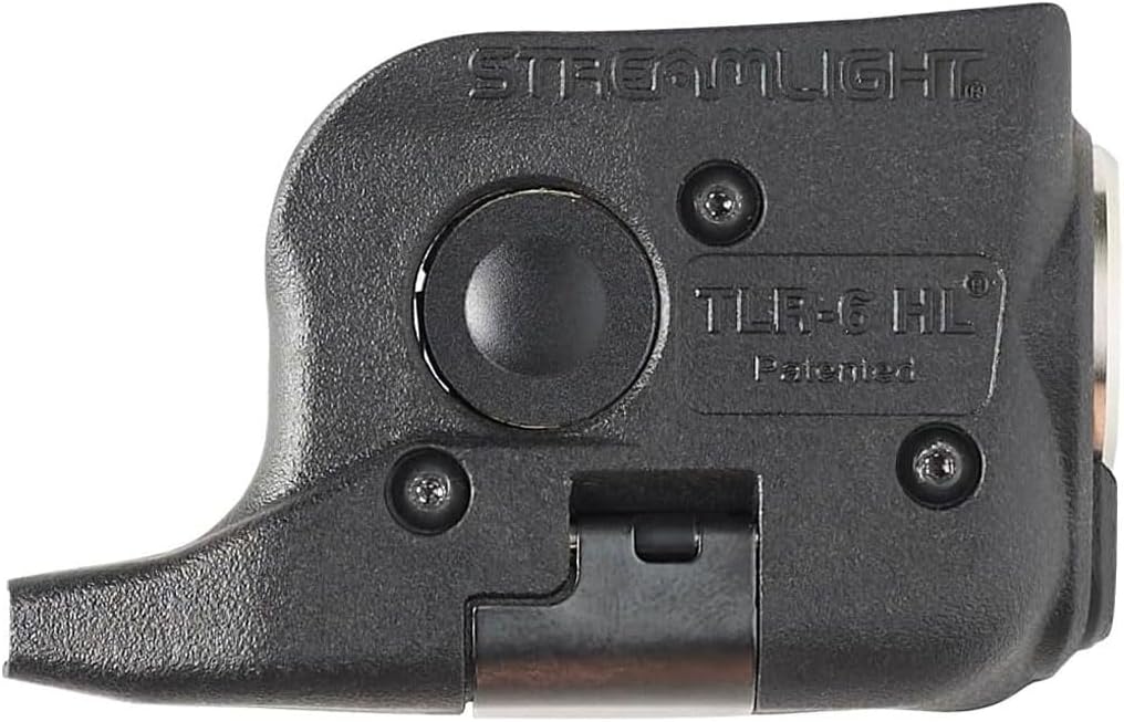 Streamlight 69350 TLR-6 HL G 300-Lumen Rechargeable Tactical Weapon Light with Integrated Green Aiming Laser Designed Exclusively and Solely for Glock 42/43 and 43X/48 (Non-Rail or MOS), Black