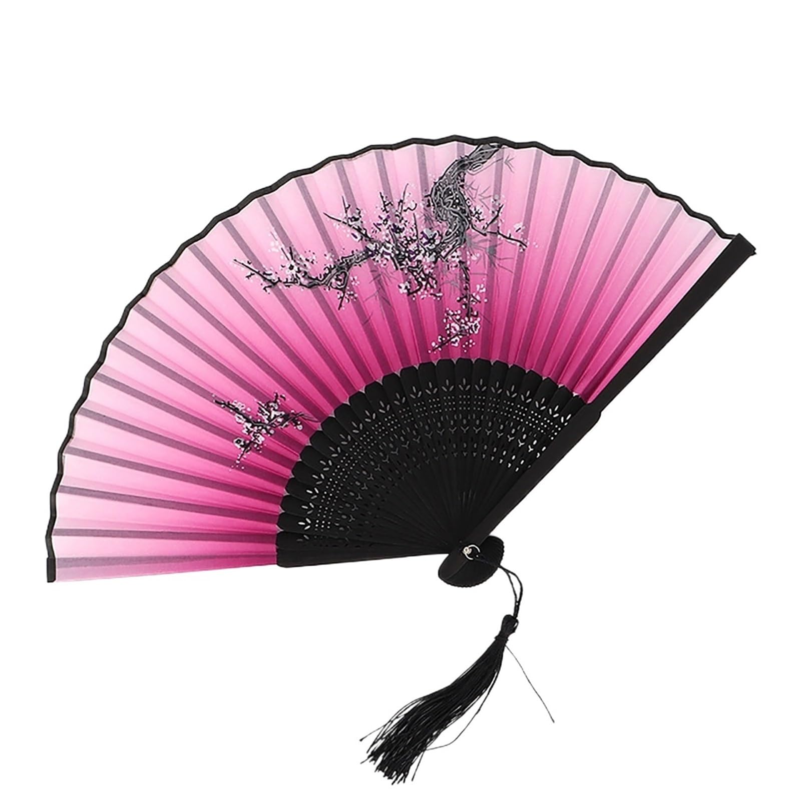 Dcuipg Color1 5Pcs Classical Dance Folding Fan For Party