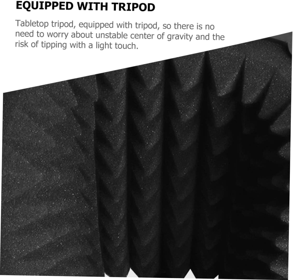 Microphone Windscreen Noise Reduction Cover Adjustable Isolation Shield for Studio Recording High Density Pop Filter for Microphone Accessories