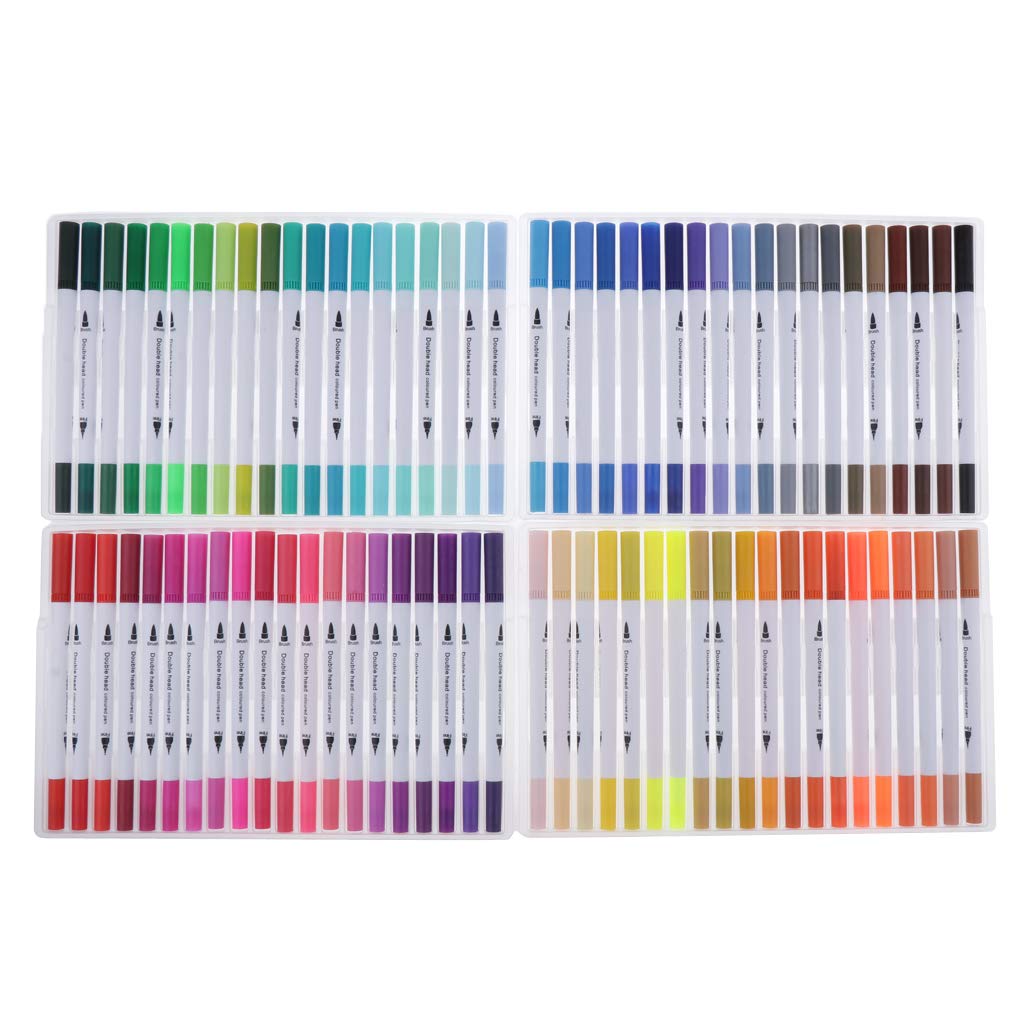 Buy IPOTCH Permanent Markers Pen, 80 Color Water Based Drawing Marker