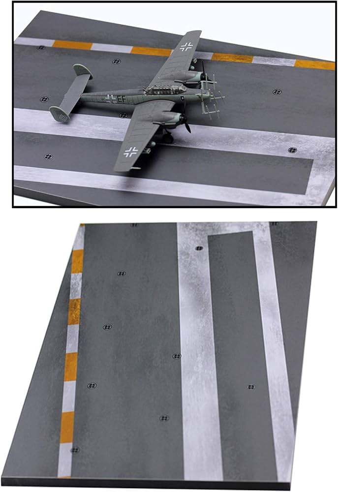 Amazon | DeeRace 1/72戦闘機1/144爆撃機空港滑走路プラットフォーム