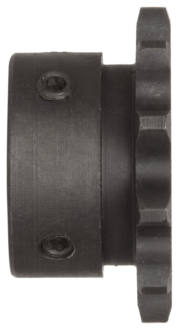 Martin Roller Chain Sprocket, Bored-to-Size, Type B Hub, Single Strand, 35 Chain Size, 0.375