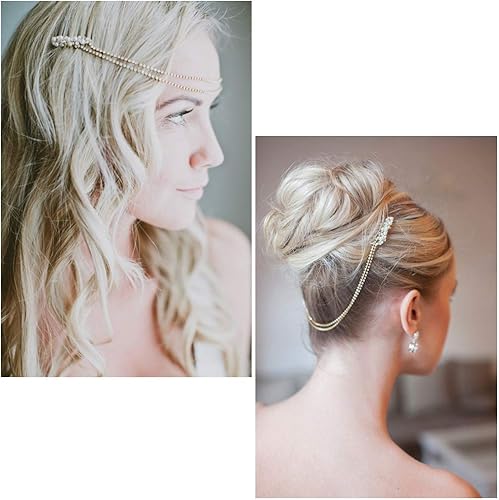 Miniatura 7 de Dowarm 1 rollo de cadena de diamantes de imitación de 10 yardas, cadena de cierre de diamantes de imitación de cristal, borde de cadena de piedra de