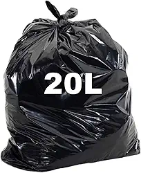Sacos De Lixo Preto 20l Reforçado 5 Micra 100 Unid