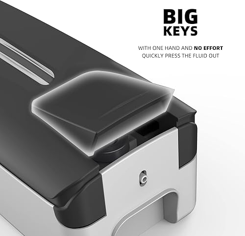 Miniatura 3 de PLUSSEN Dispensador de jabón para montaje en pared, adhesivo sin taladro, dispensador de jabón comercial de 27.1 fl oz, dispensador de desinfectante