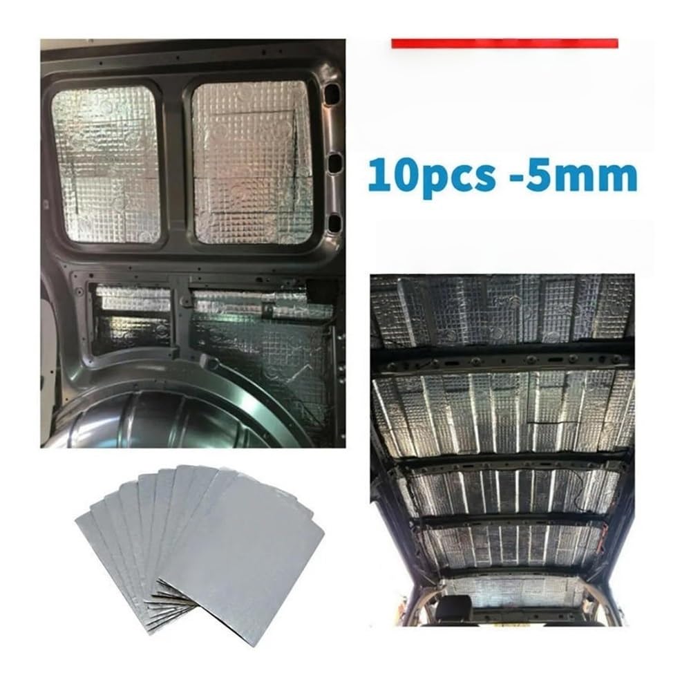 Protezione cruscotto in Moquette Isolamento del Cofano Dell'auto in Cotone Imbottitura da 5/10 Mm Resistenza agli Urti Sonori