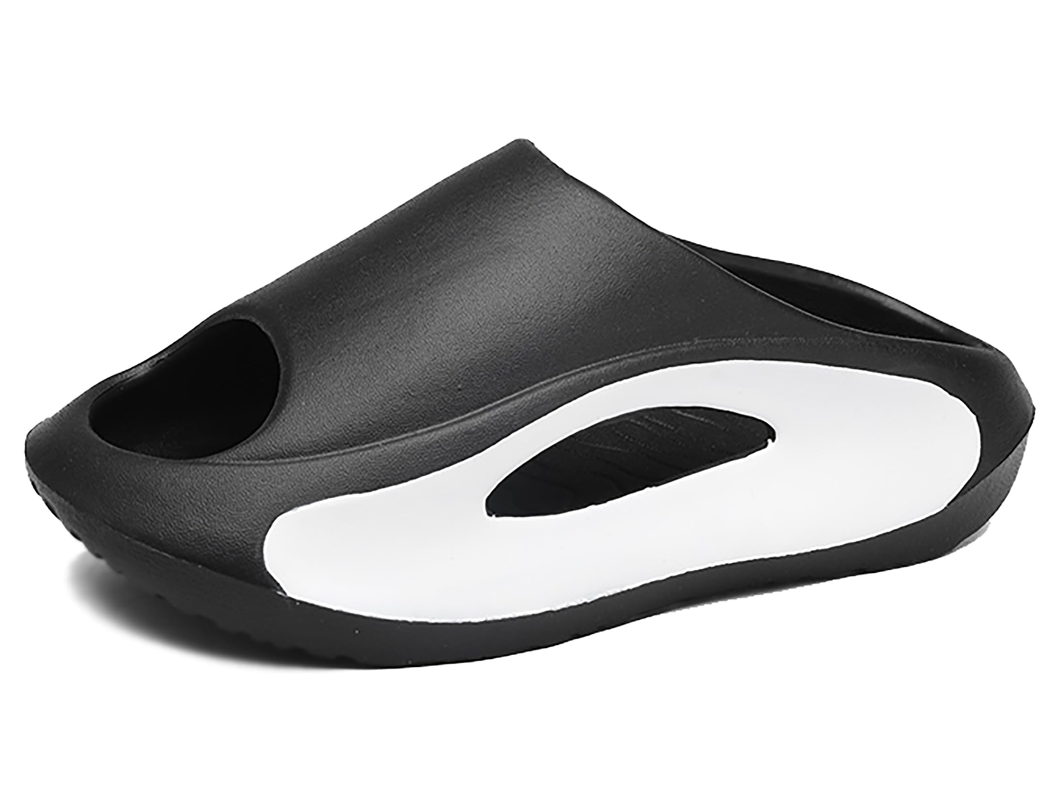 Meik Mangni Kids Cloud Slides Boys Girls Comfy Pillow Slippers Summer Beach Sandals Non-Slip Thick Sole Slippers for Indoor Outdoor