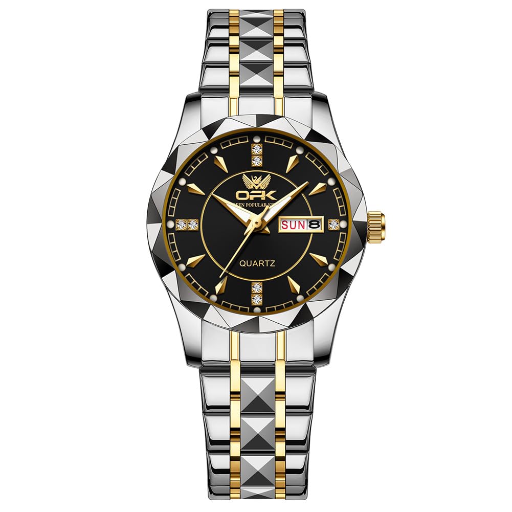 OPK Women Watches Fashion Business Analog Easy to Read Stainless Steel Ladies Watches Wat…
