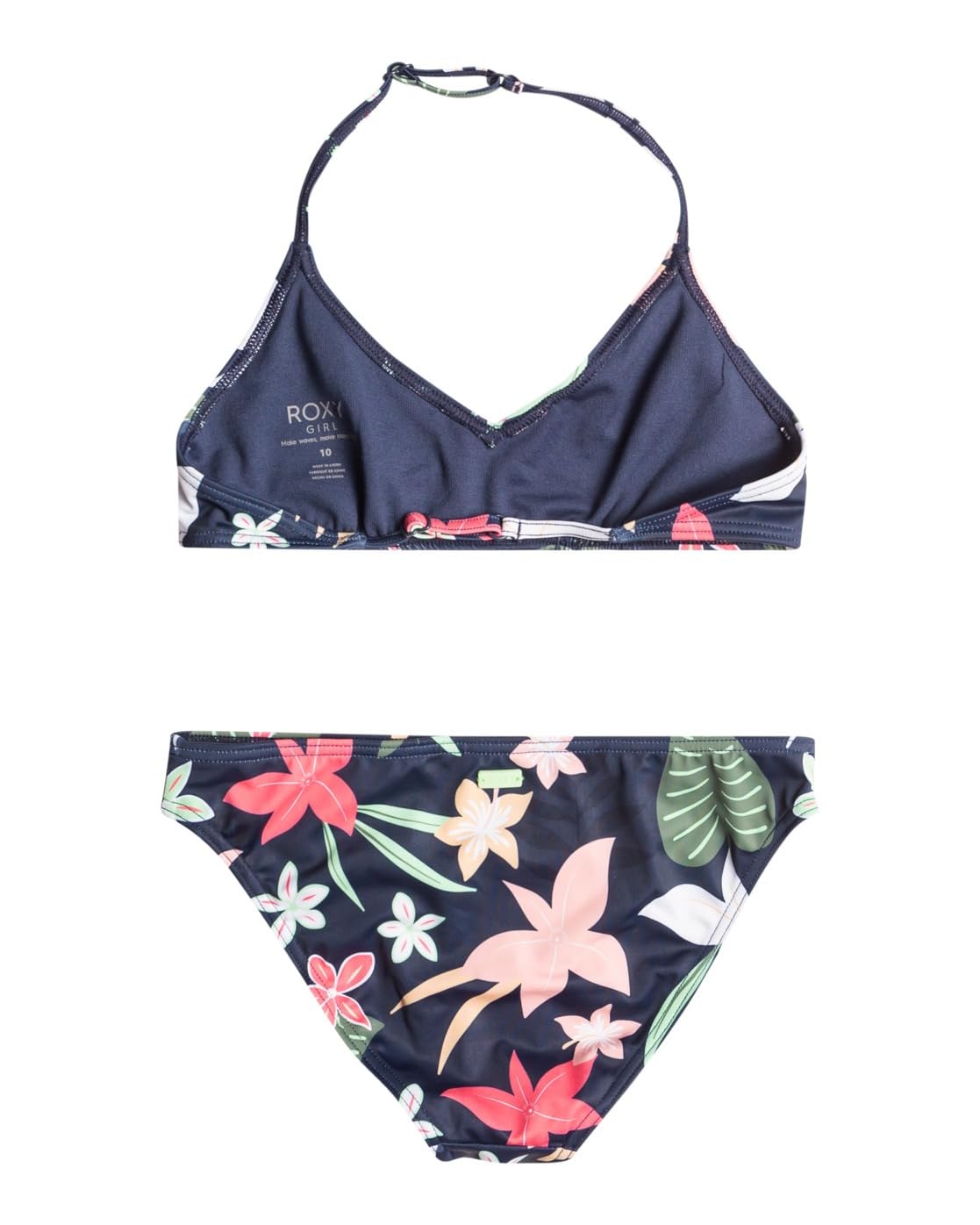 Roxy Vacay for Life Tri Bra Set Parte Superiore del Bikini Bambine e Ragazze (Pacco da 1)