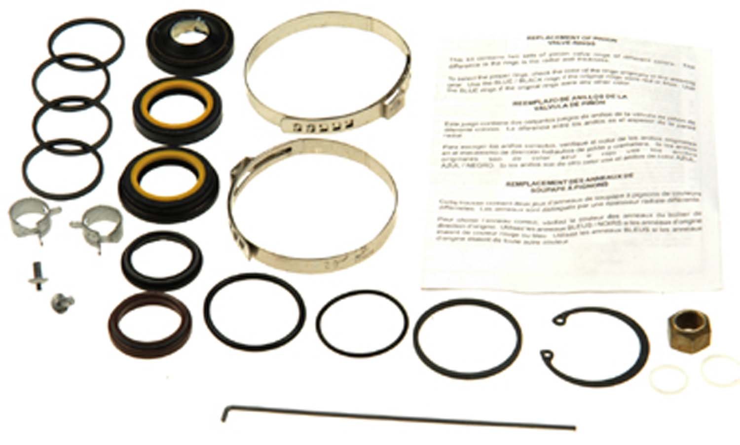 Edelmann 8676 Rack Pinion Seal Kit For 86-91 Toyota Camry