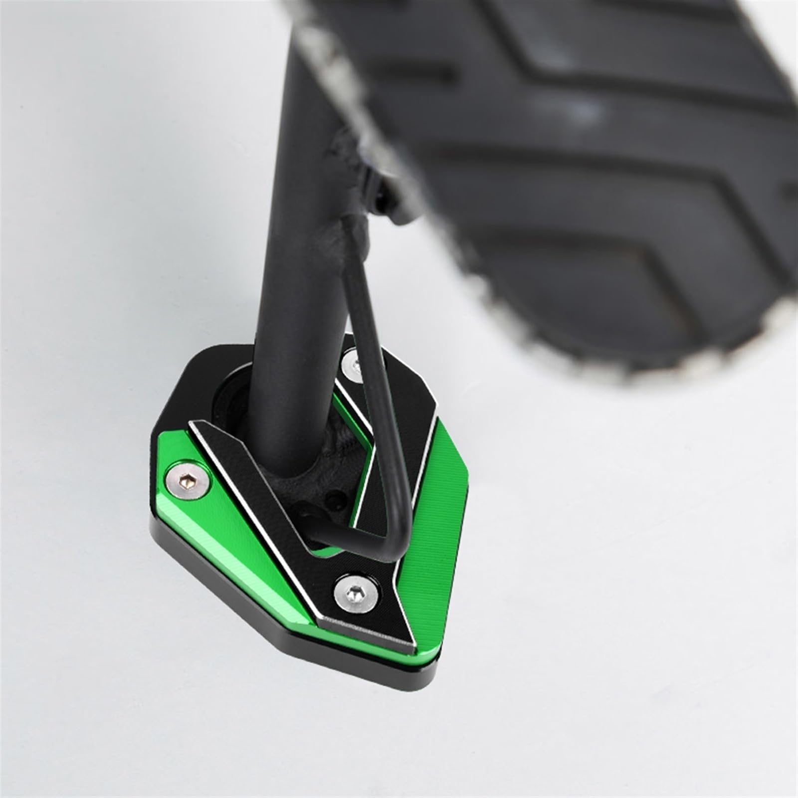 Galaa Store Kickstand Foot Extension Pad For Kawasaki Versys 1000 (2015-2021) - Prevents Tip-Overs