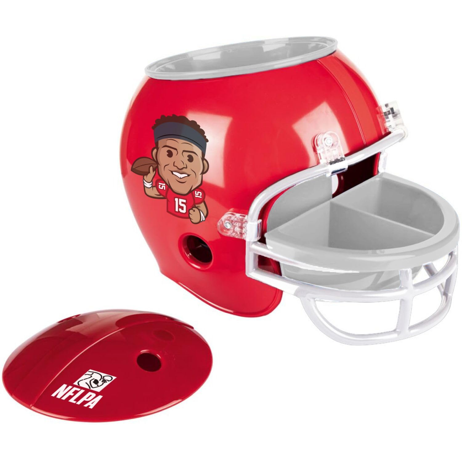 Kansas City Chiefs NFLPA American Football Snack Helm Helmet ** Patrick Mahomes **