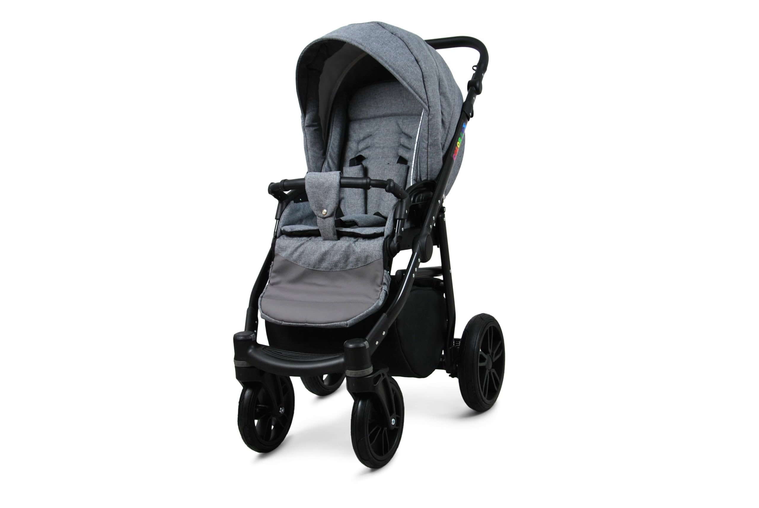 BabyLux Poussette Combinée Set 3 en 1 avec Nacelle