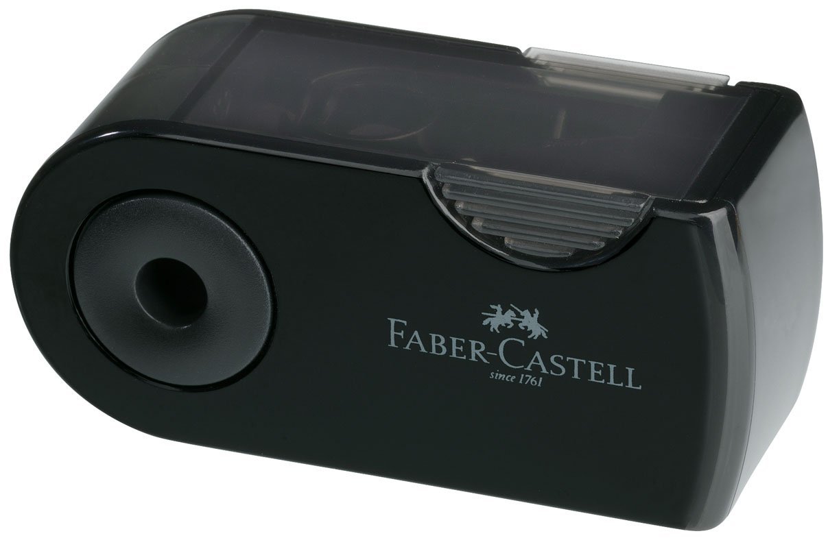 FABER-CASTELL 182710 - Składana temperówka Sleeve Mini, czarna