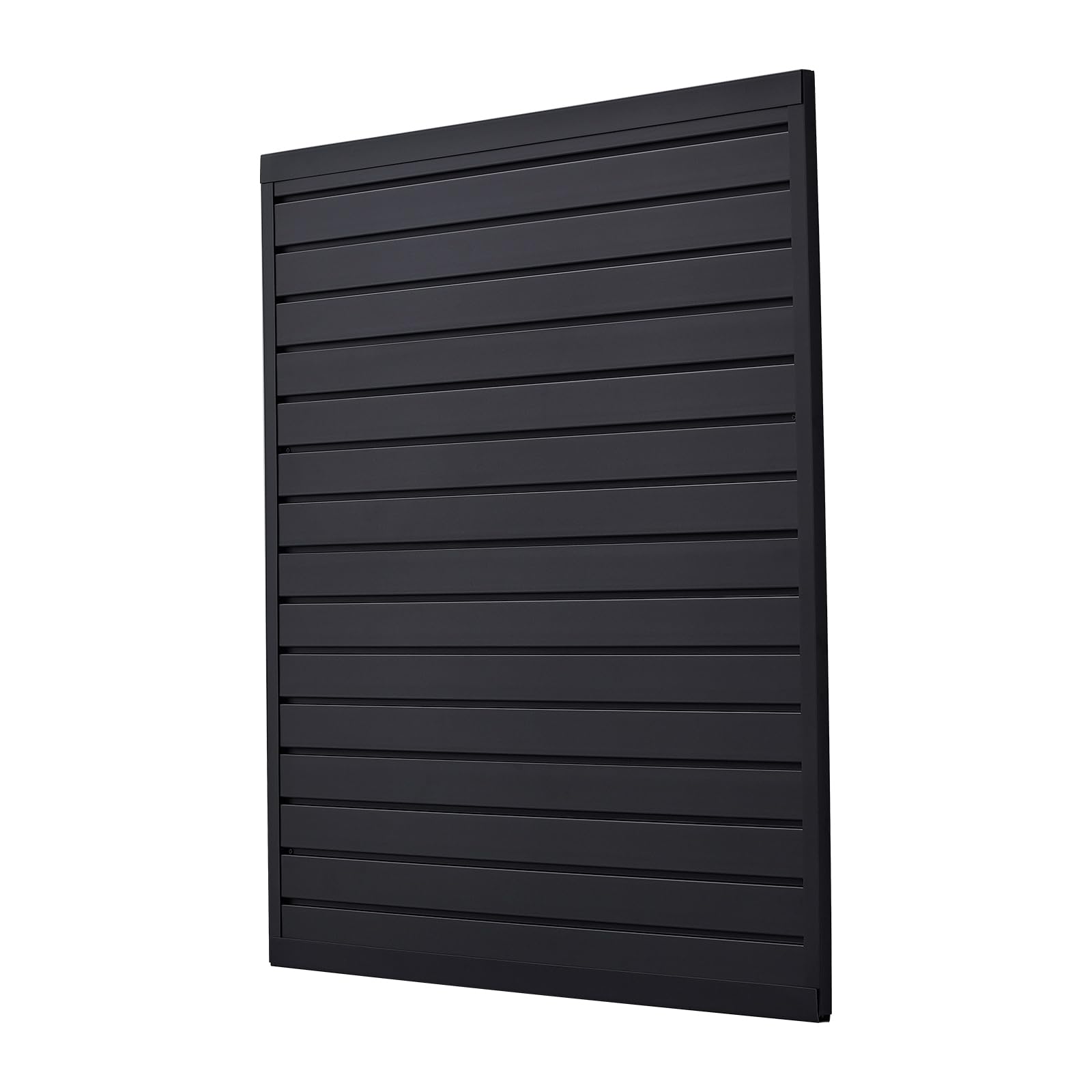 VEVOR Pannelli per Pareti a Doghe Modulare Nero 1230 x 1235 x 20 mm