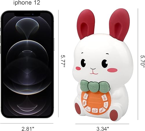 Miniatura 4 de Tinabless Juguetes para bebés de 3 a 6 meses juguetes musicales infantiles para bebés de 3 a 6 a 12 meses juguete educativo temprano juguete de