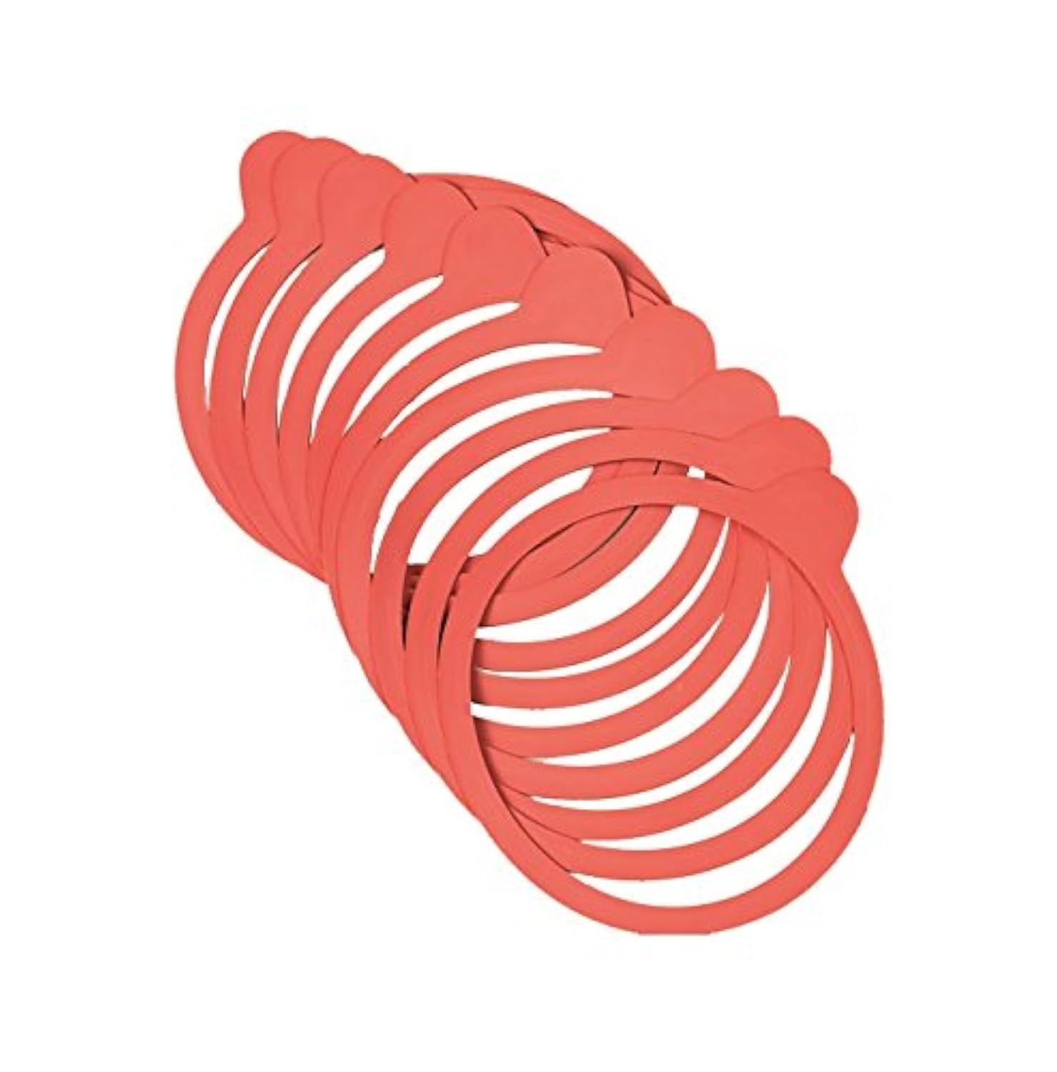 Lot De 10 Joints En Silicone Alimentaire Pour Bocaux Mason | Diamètres 7,8 Et 8,6 Cm | Remplacement Étancher Pour Couvercles | Réutilisables