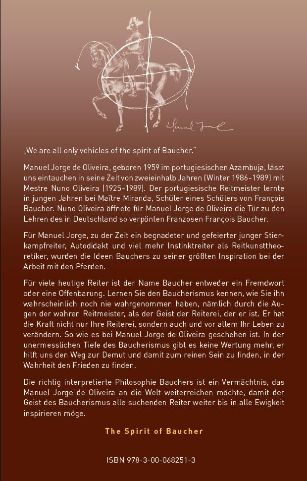 Von Oliveira zu Oliveira: The spirit of Baucher