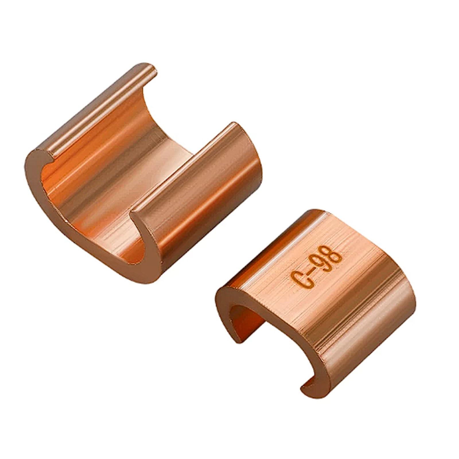 Abrazaderas de derivación cobre tipo C Serie CCT, kit conector cable a tope y paralelo conexión rápida, 16 tamaños hasta 700 mm² Regleta de conexión(CCT-700 1 piece)