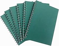 Vista 16 de ALIMITOPIA Spiral Notebook Journal,College Ruled Thick Paper Hardcover Wirebound Notepad Diary Memo Sketch Note Book for School Office Business