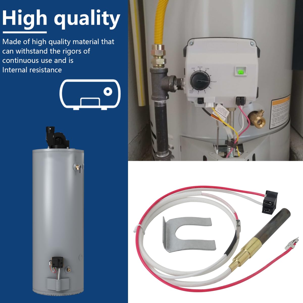 Amazon.com: Gxcdizx Premium 100112328 Gas Water Heater Thermopile