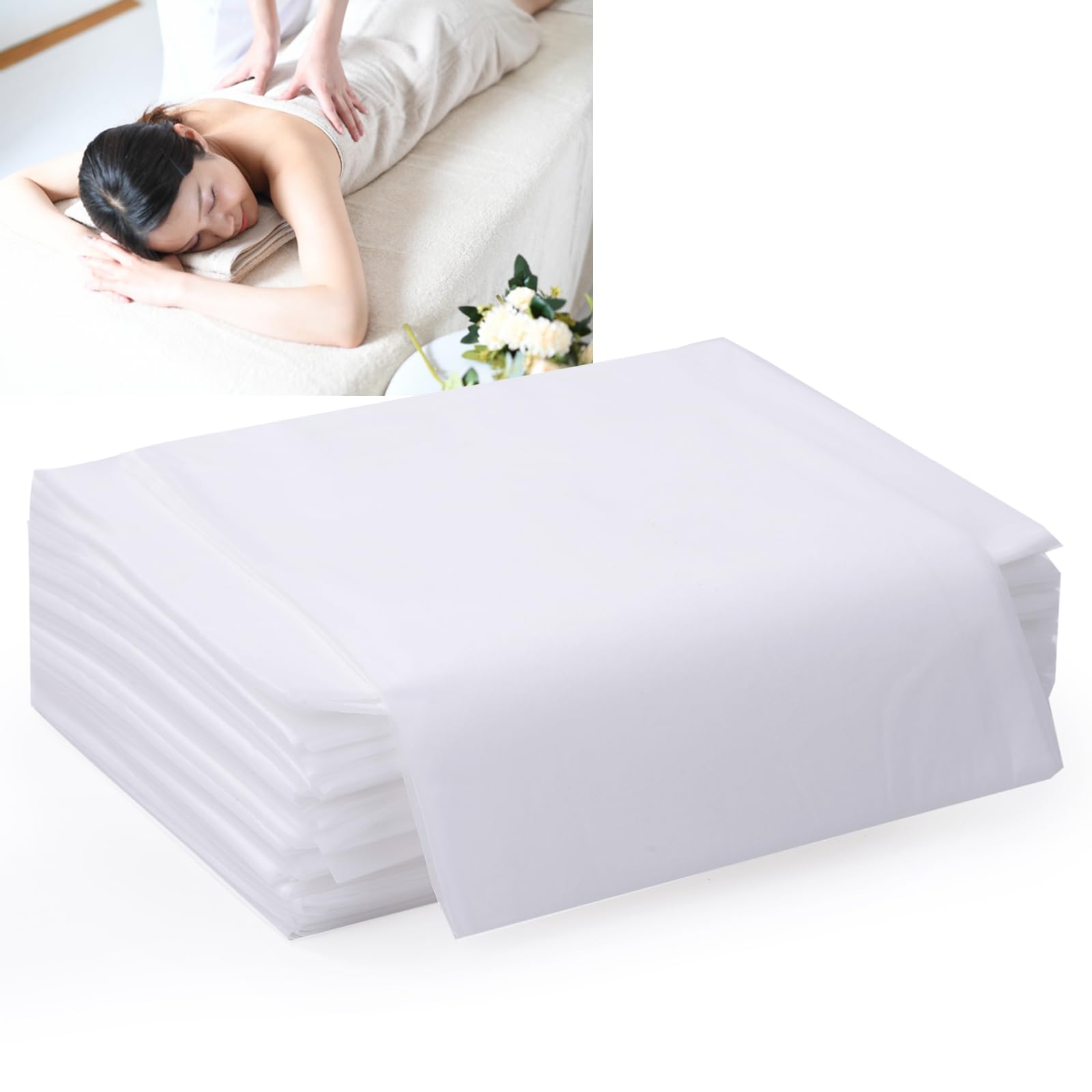 Amazon.co.jp: (アウプル) 不織布シーツ 使い捨て 介護 エステ