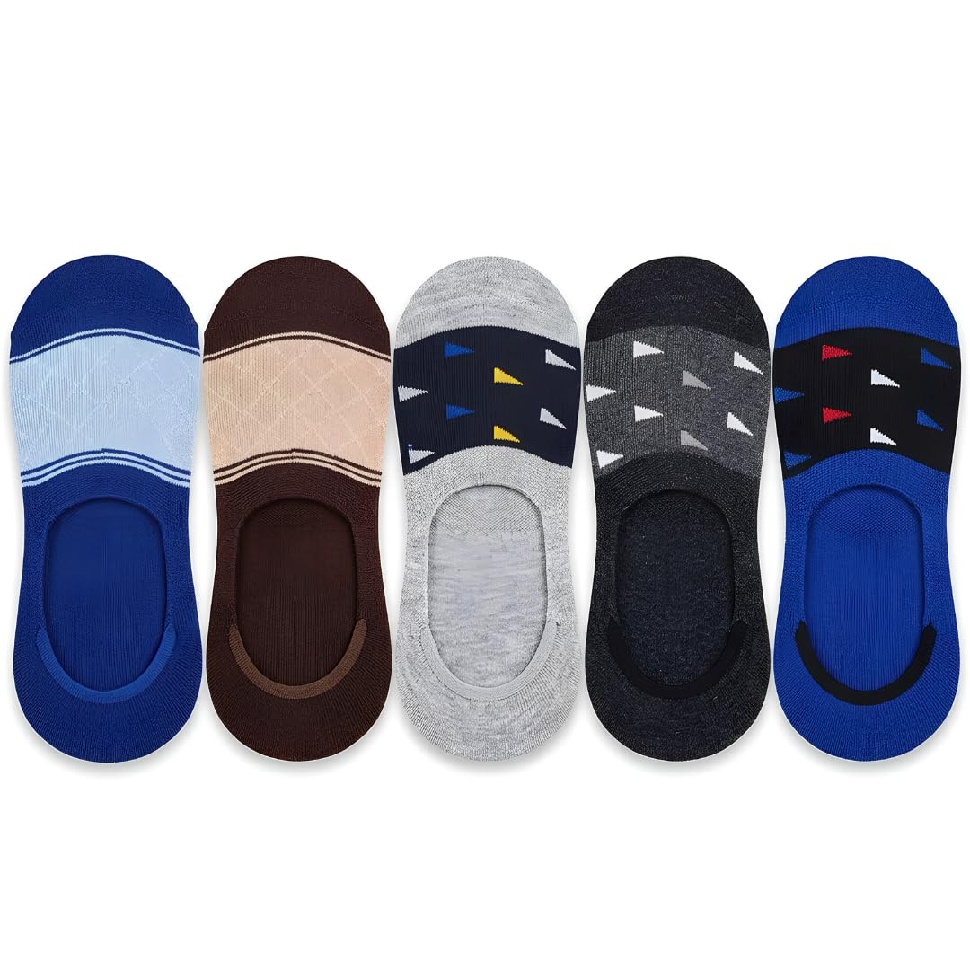 cotton no show plain socks for men & women | unisex non-slip silicone heel grip anti skid loafer socks | breathable low cut invisible socks for sneakers, loafers & casual shoes