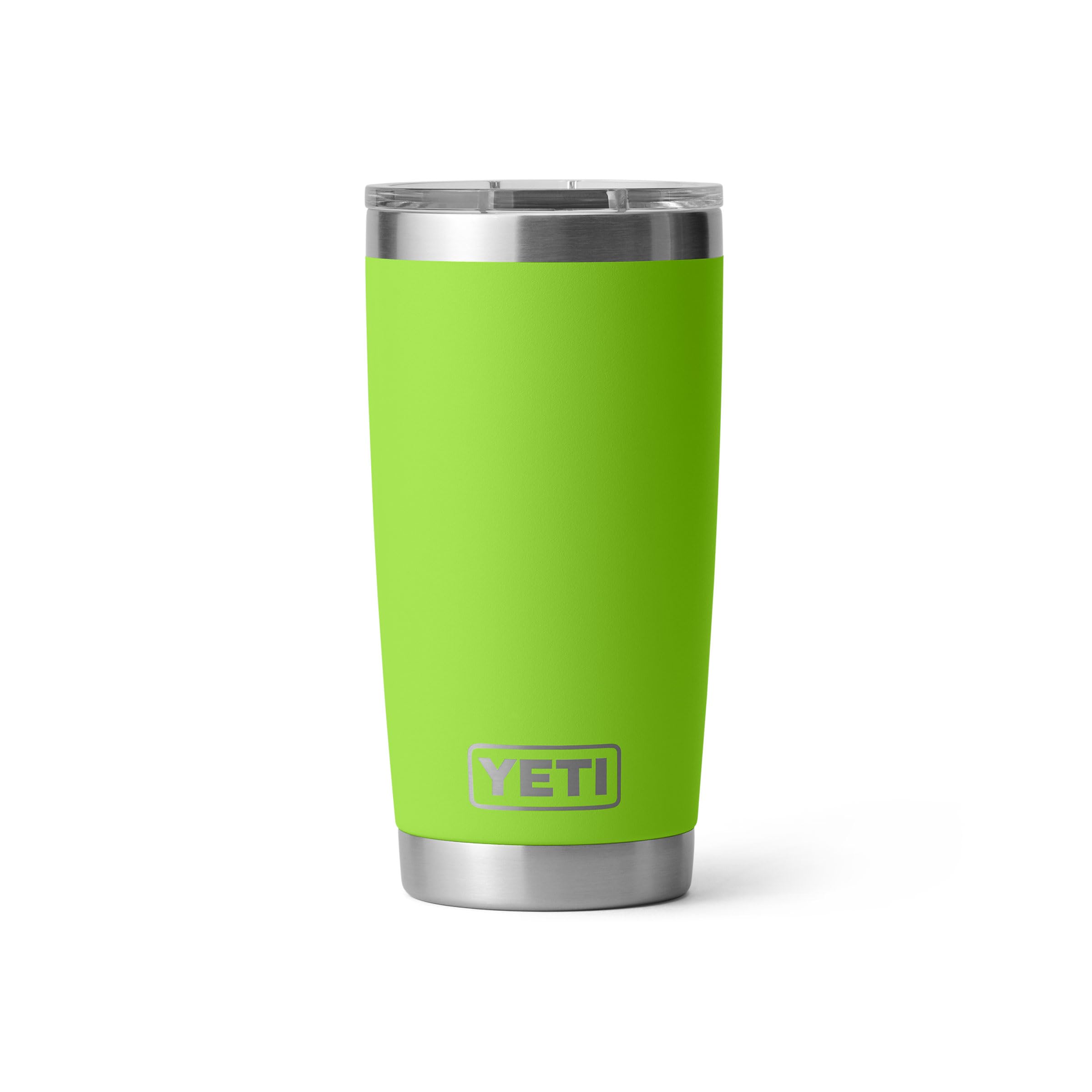 YETI Rambler 20 oz Tumbler, Stainless Steel, Vacuum Insulated with MagSlider Lid, Venom