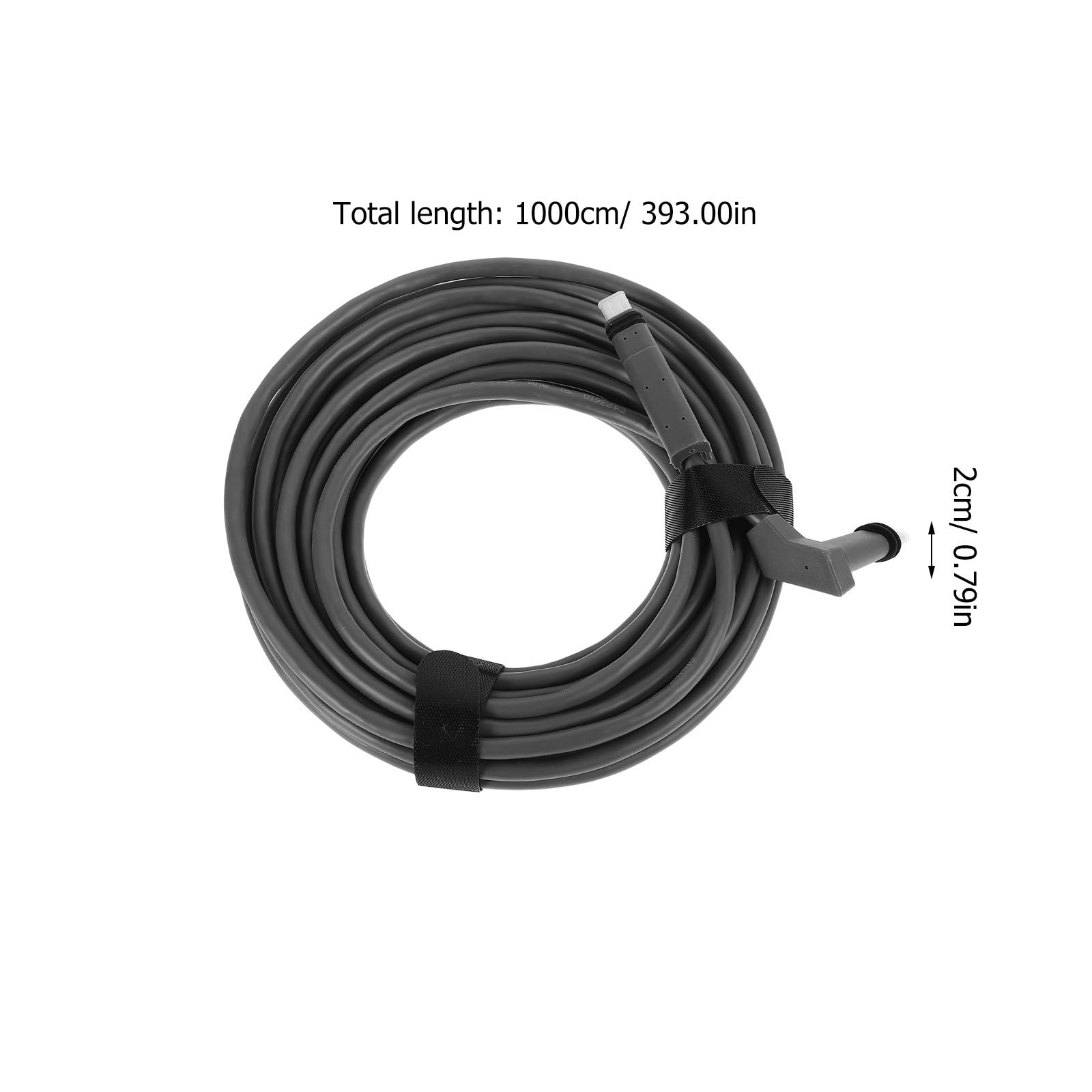 Toddmomy Câble D'extension Réseau Cat 6 en Cuivre Pur Gaine Pvc, Liaison Stable et Facile à Utiliser pour Équipement de Communication en Bureau ou École