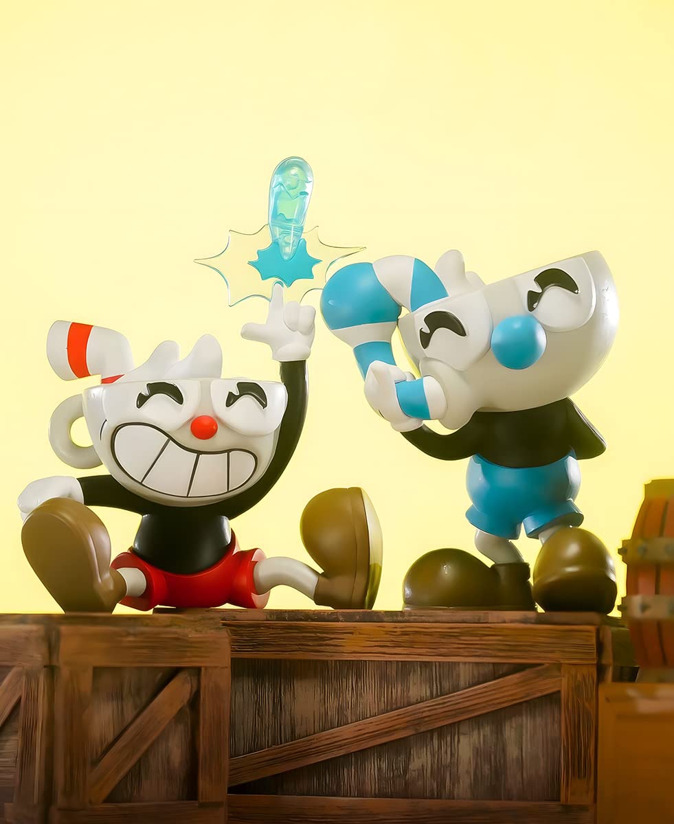 Youtooz Mugman Vinyl Figure, 9,4 cm Mugman Action Figure - Collezione Youtooz Cuphead Basata su Cuphead Games