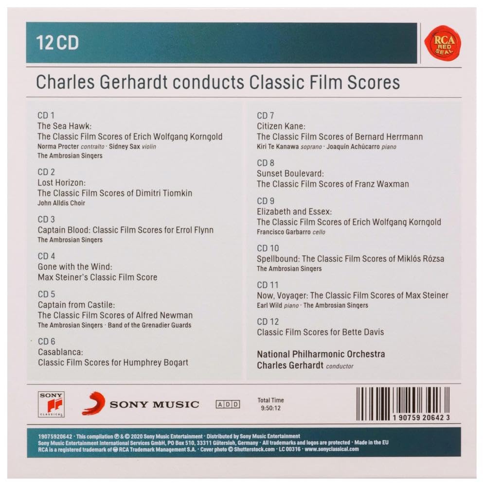 Charles Gerhardt Conducts Classic Film Scores