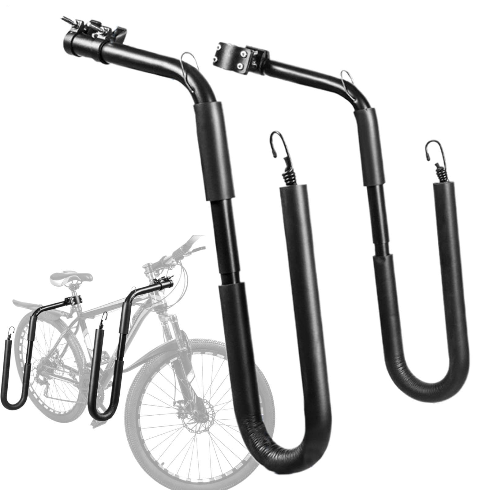 Portabici per tavole da surf, supporto per tavola da surf | Supporto per tavola da surf, facile installazione e rimozione, guida sicura, supporto per tavole da surf per shorboard e