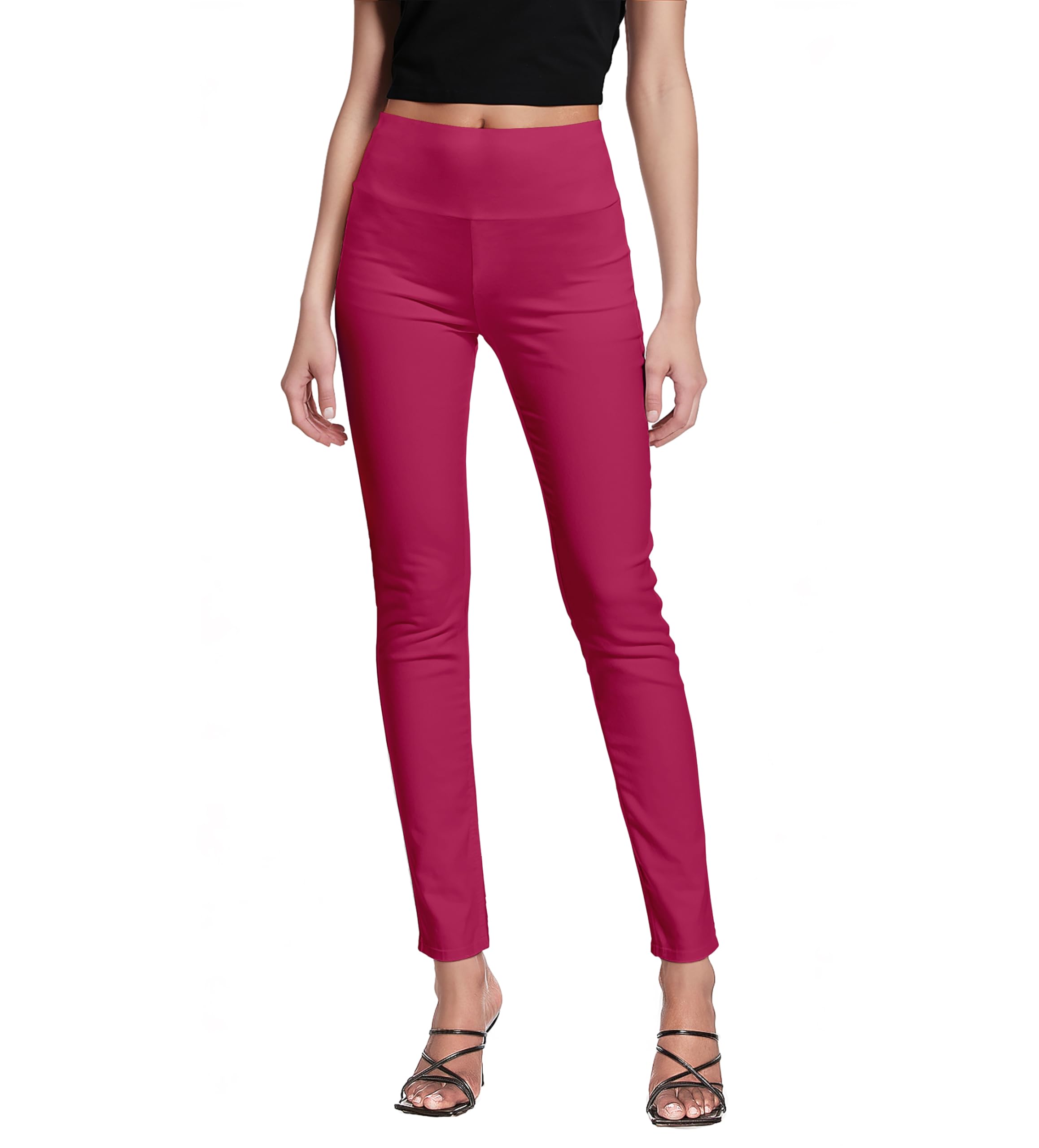 Hybrid &amp; Company Super Comfy Stretch with Full Elastic Waist Pull On Millennium Twill Pant