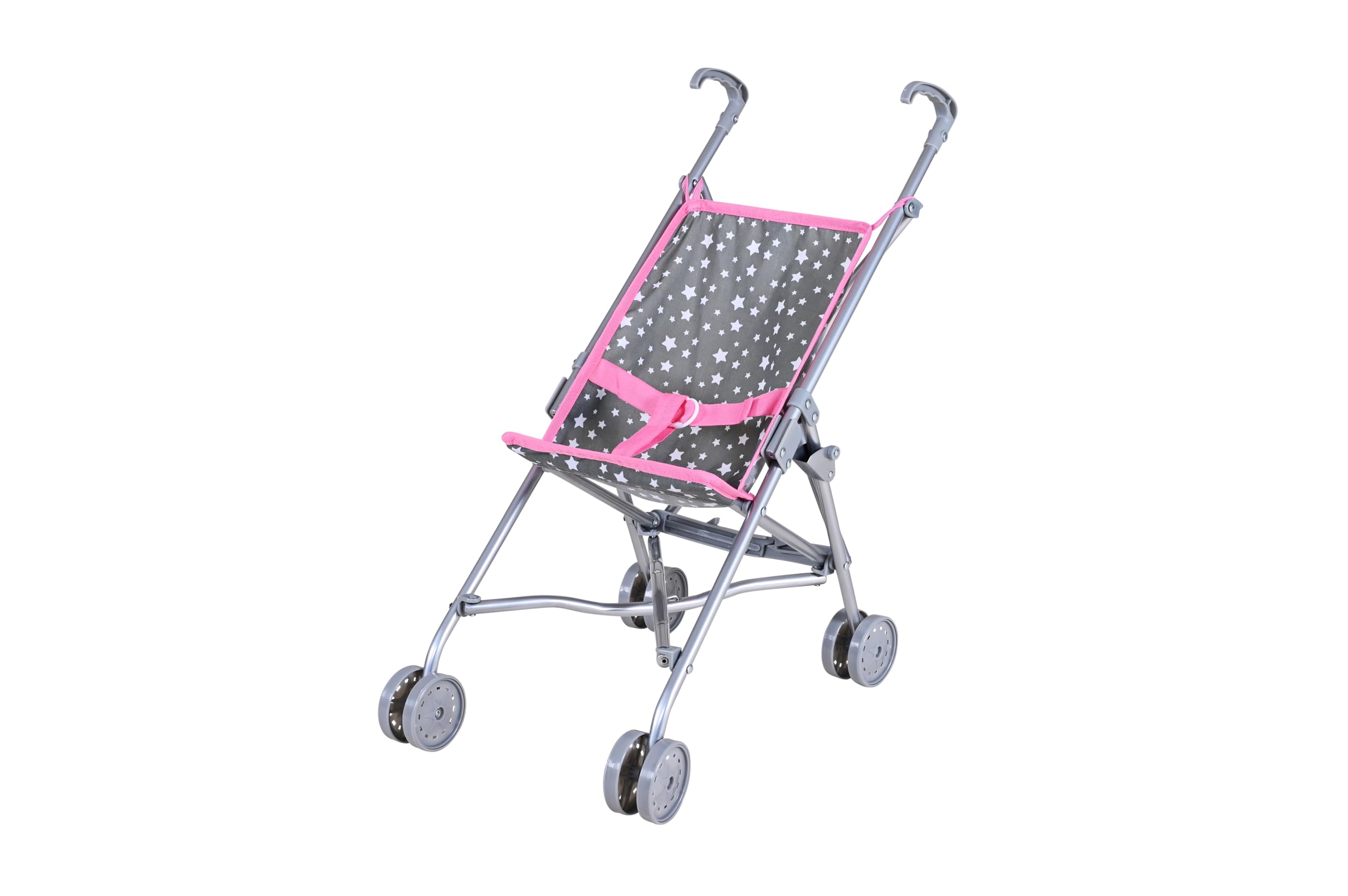 KNORRTOYS.COM 12607 Doll's Buggy Star Grey