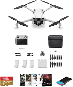 Amazon.com: DJI Mini 3 Drone Fly More Combo with RC Remote