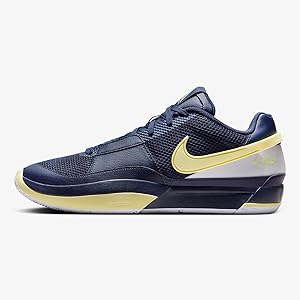 NikeJa1 ミッドナイトネイビー/フットボールグレー/ライトレーザーオレンジ Amazon | [ナイキ] JA 1 EP [JA 1 EP] ミッドナイトネイビー