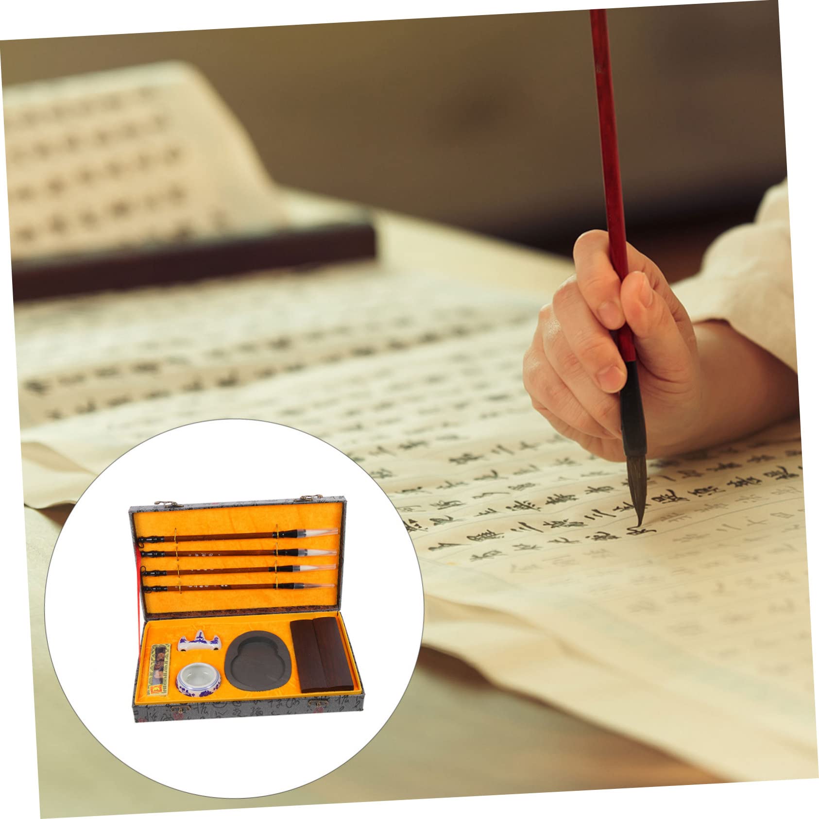 GALPADA Kalligrafie Tuschestift Satz für Schüler 1 Satz mit Holzgriff