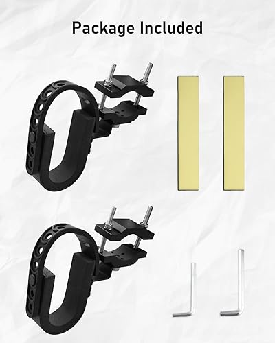 Miniatura 7 de Belinous Soporte para Armas UTV, Rack para Armas UTV Rack para Arco Soporte para Pala se Ajusta a Barras de Rollo de 1.75"- 2" Compatible con