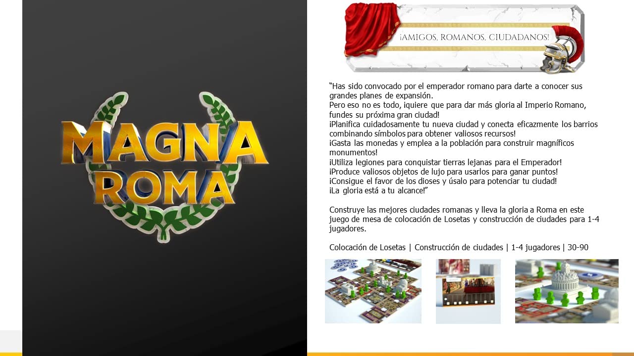 Magna Roma: Edición Deluxe - Juego de Mesa