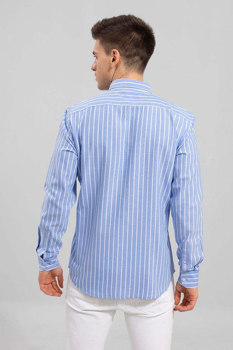 HKV-100 Men Striped Casual Shirt