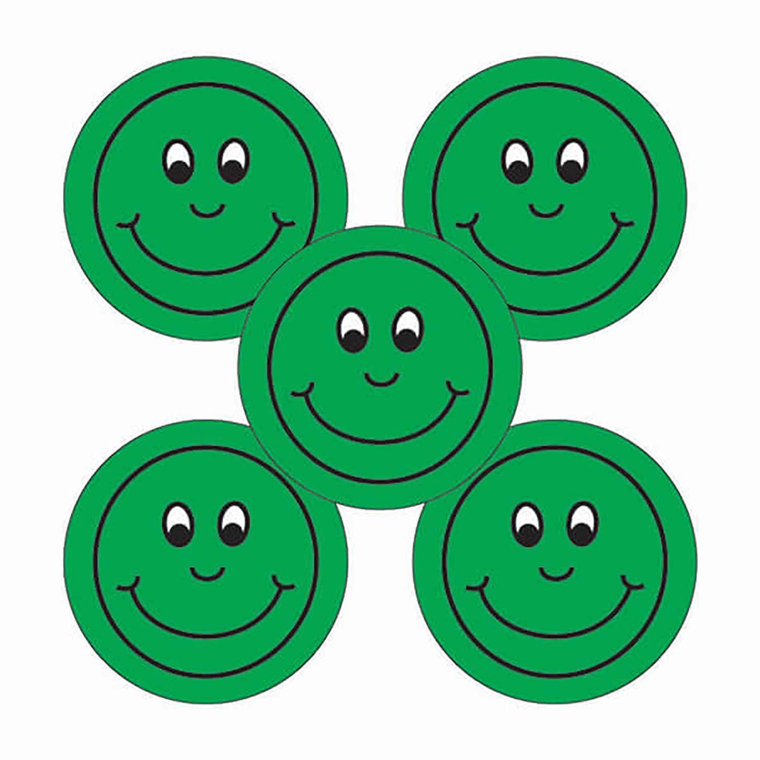 350 Green Smiley Face Behaviour Traffic Light Childrens Pupils School Praise Teachers Stickers 25mm Primary Teaching Services