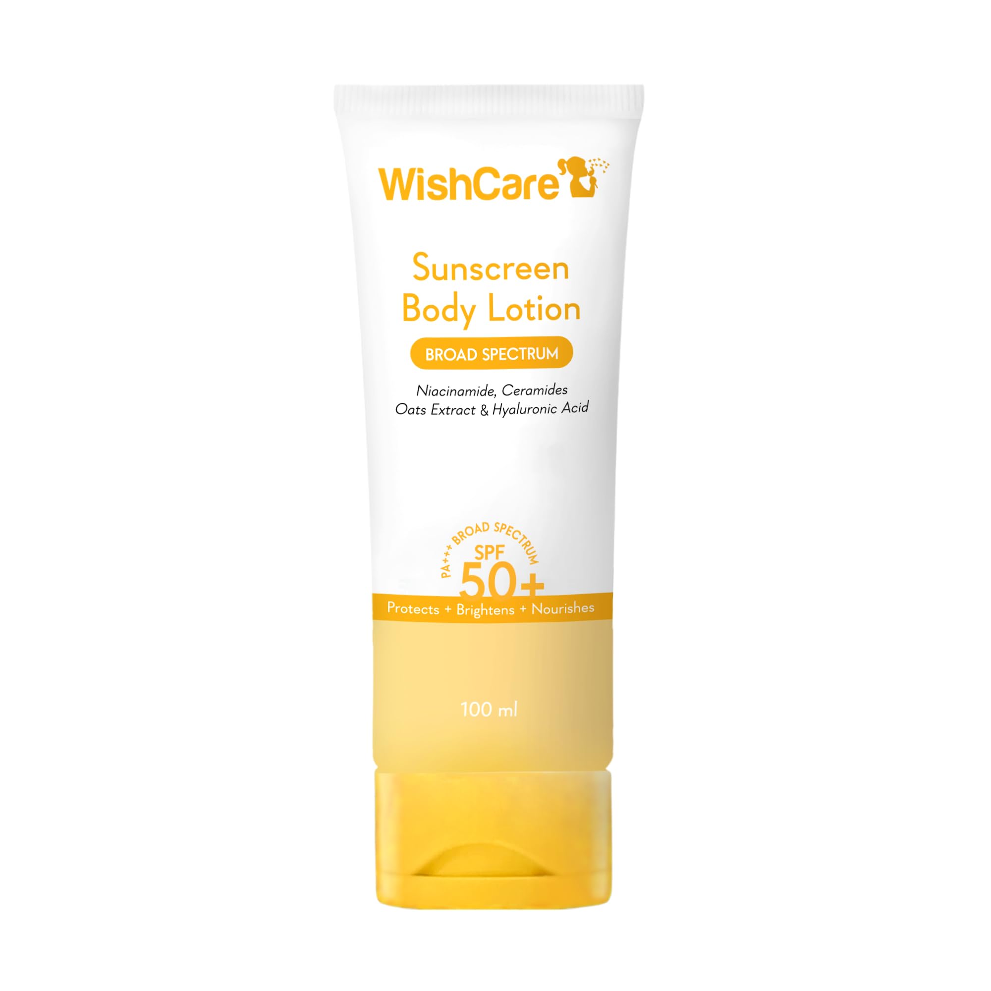 WishCare SPF50 Sunscreen Body Lotion - Broad Spectrum - UVA & UVB Protection with No White Cast - With Carrot Seed & Raspberry - For Men & Women - 100ml-image-8