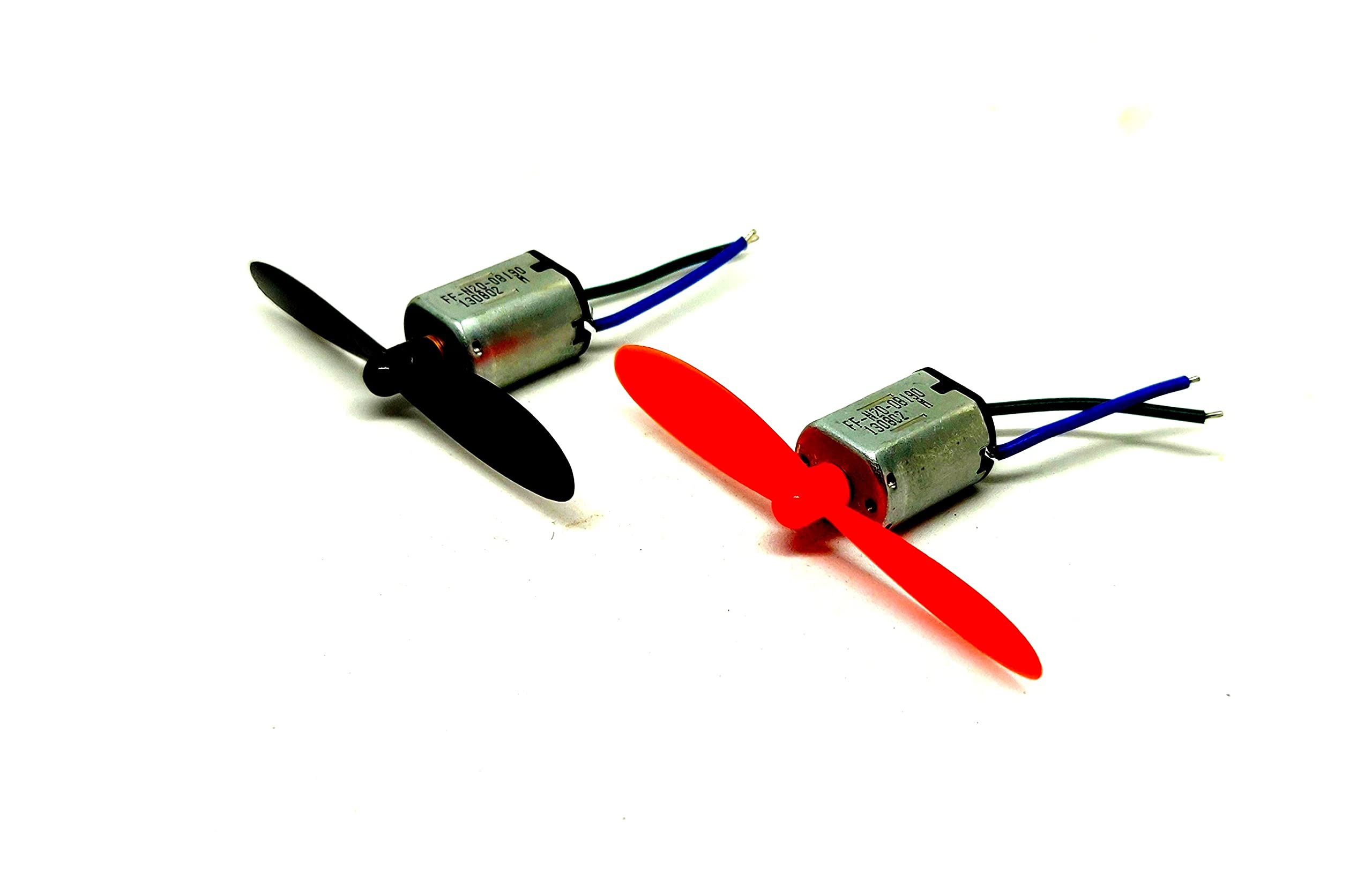 Invento 2pcs N20 3.7V Mini Drone DC Motor 10x12x15mm 6000 RPM + 2Pcs 55m Propeller For Airplane Helicopter Drones Toy Car Robot DIY-image-33